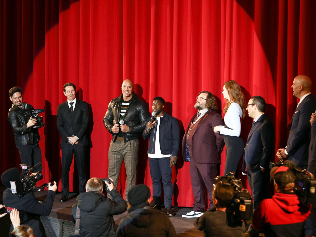 JUMANJI 3 THE NEXT LEVEL Deutschland Premiere Berlin Cine Star