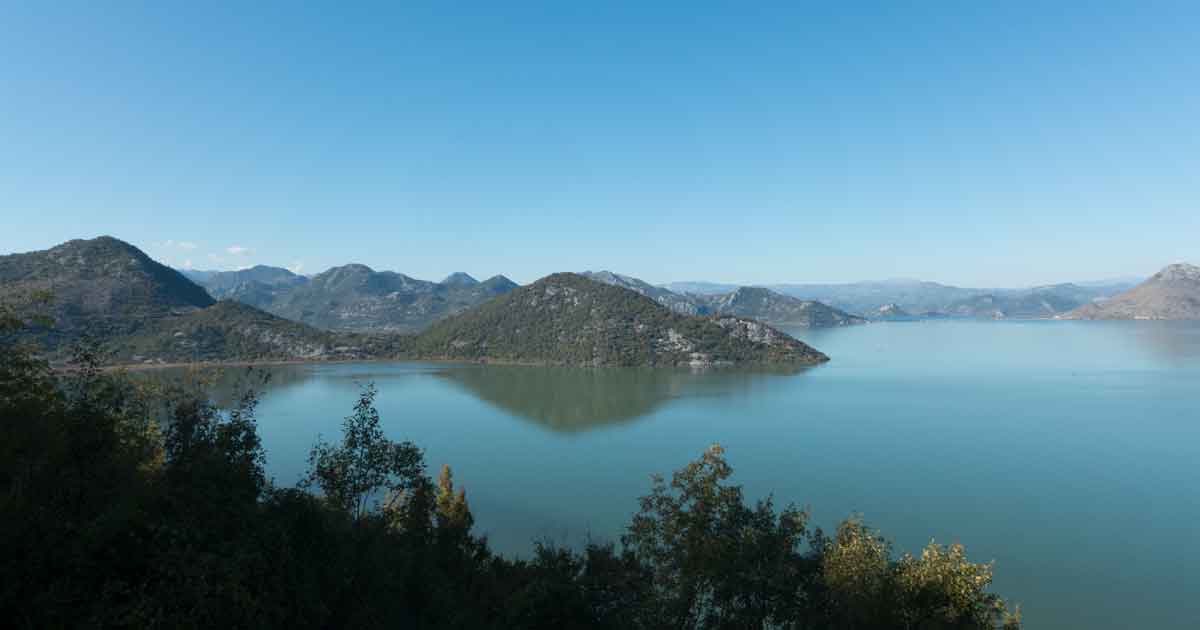 Montenegros Panoramastraße am Skadar See mit Haltepunkten