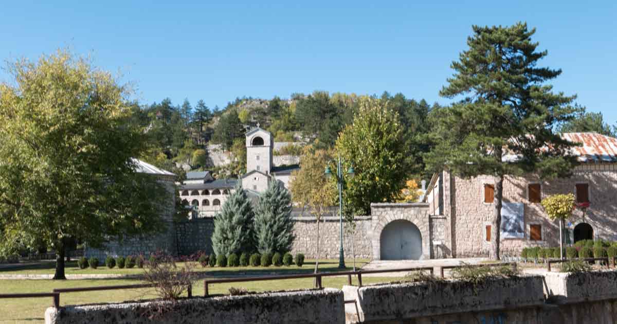Historische Festung Biljarda in Cetinje