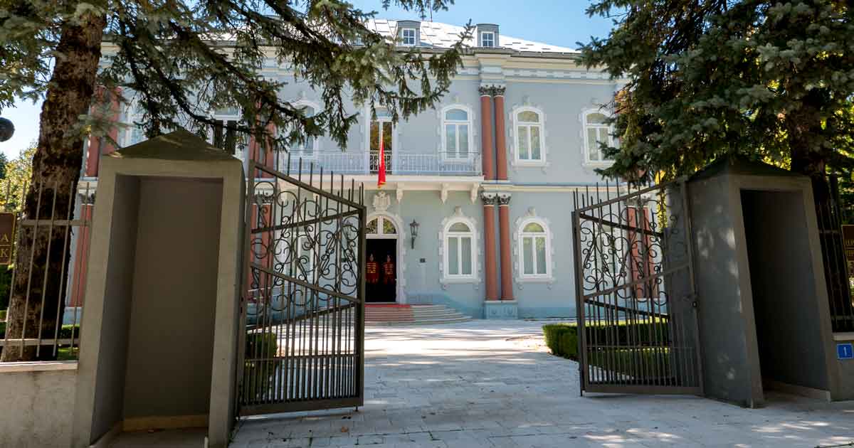 Schloss Thronfolger Danilo in Cetinje