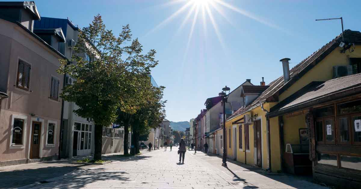 Kulturstadt Cetinje in Montenegro
