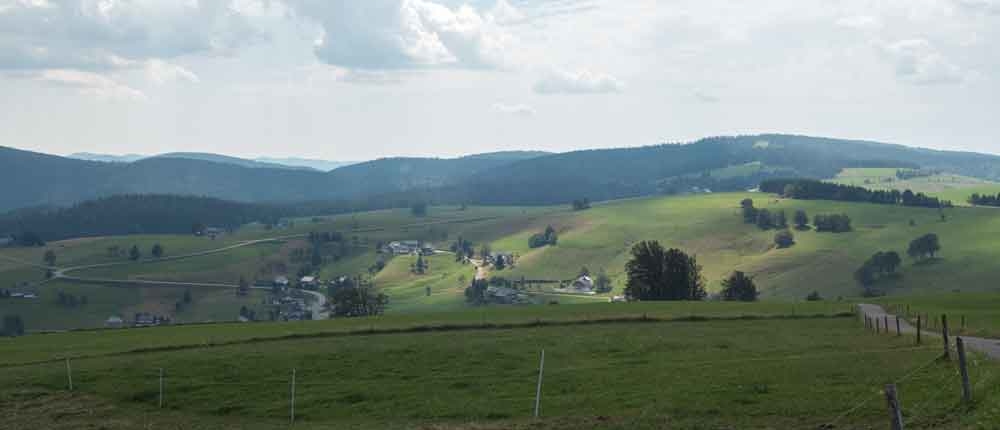 Beliebtes Ausflugsziel Schauinsland bei Freiburg im Breisgau