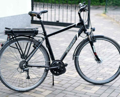 Mit Elekro Bike Nachrüstsatz Fahrrad zum E-Bike nachrüsten