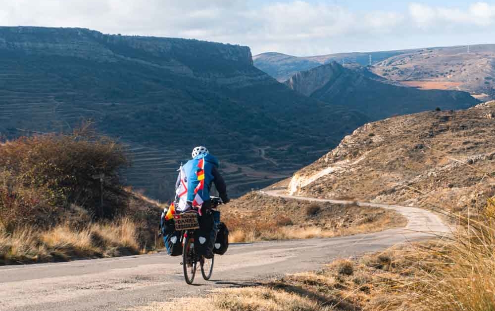 Mit dem Fahrrad nach Spanien fahren